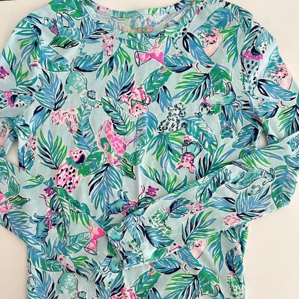 Lilly Pulitzer Girl Pajama Set Size 12